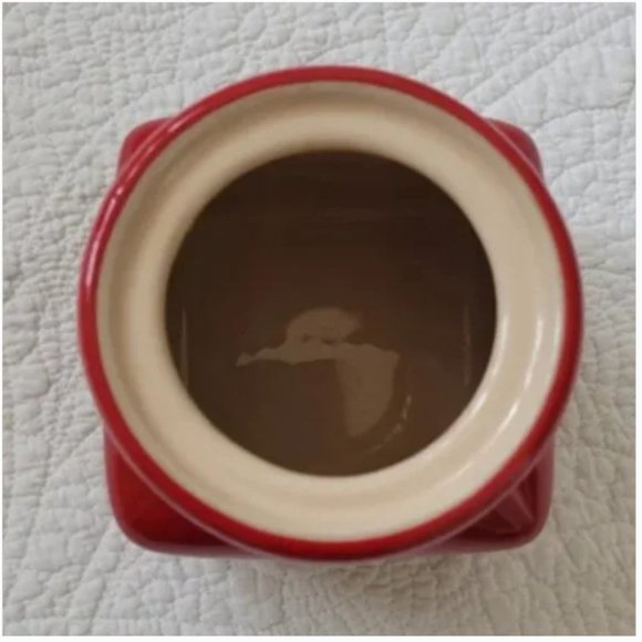 Le Creuset Stoneware 16-Ounce Berry Jam Jar in Cherry Red nwot *please read* - Picture 7 of 8